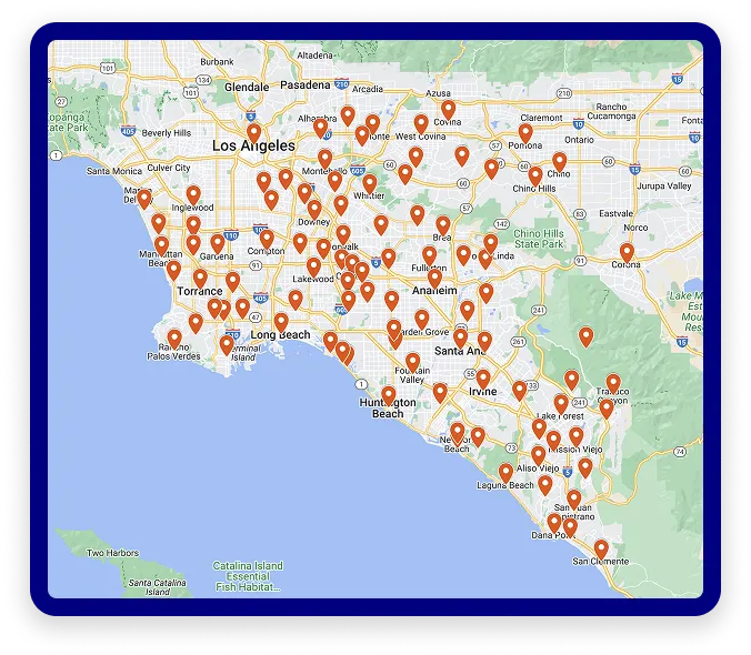 Service Area Map